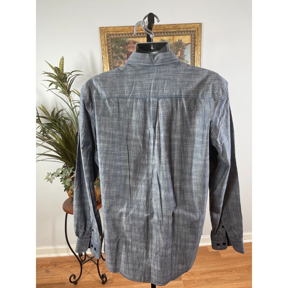 Vintage U.S. Polo Assn. Shirt Mens XL Grey Long Sleeve Workwear Rugged Americana - Picture 2 of 5